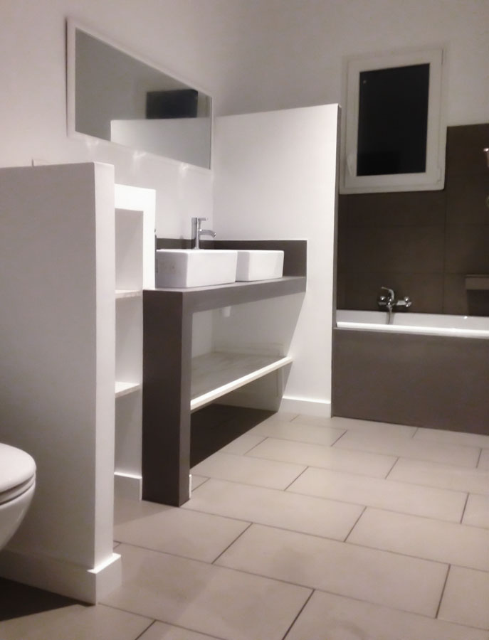 JCF Rénovation : salle de bain après - Toulouse
