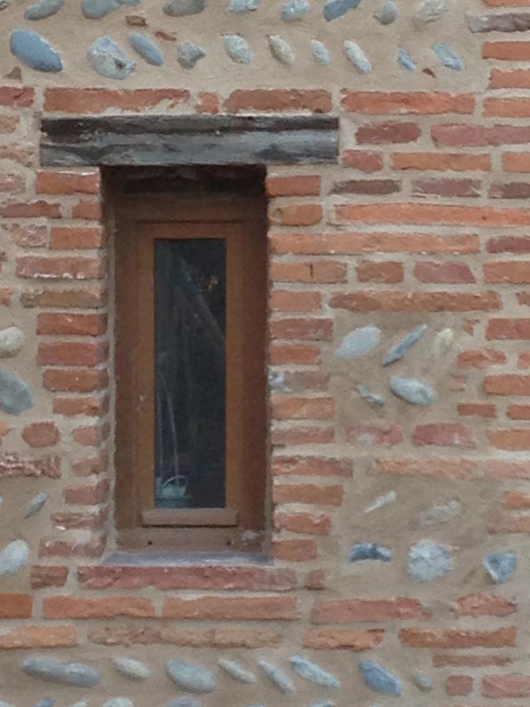 JCF rénovation - rénovation de façade brique ancienne de maison Toulouse Avant après